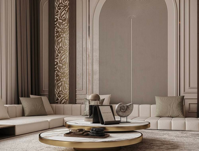 جلسة أرضية فاخرة  Luxury Floor Majlis