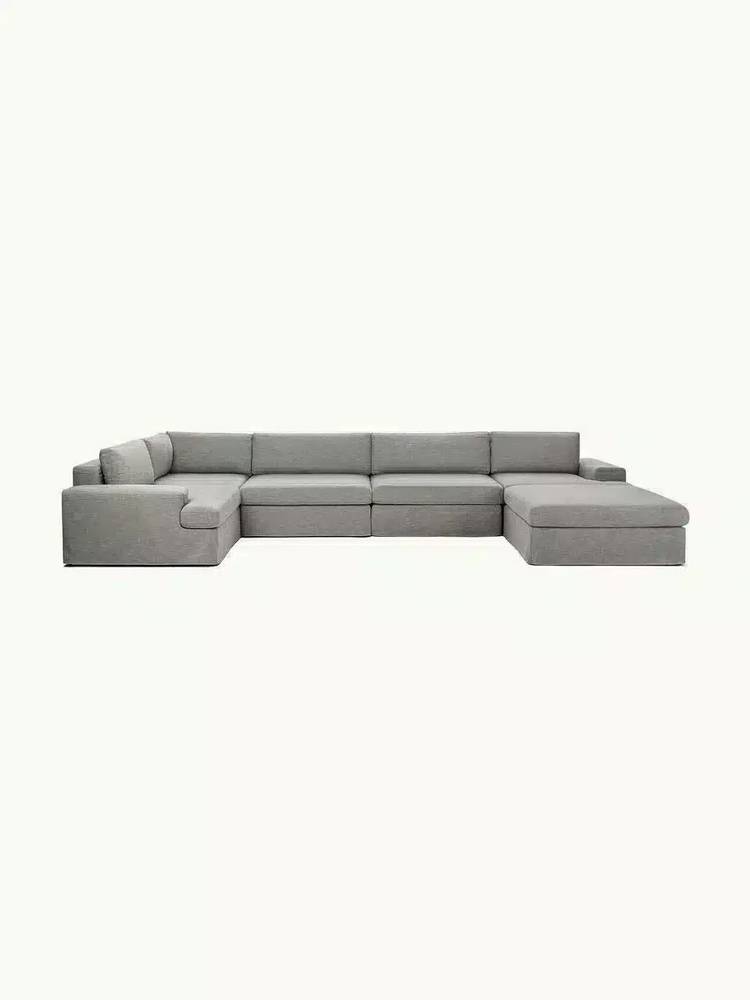 كنب ركني عصري على شكل حرف U - Modern U-shaped Sectional Sofa