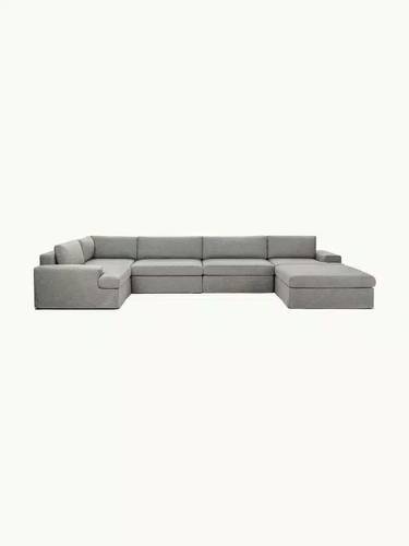 كنب ركني عصري على شكل حرف U - Modern U-shaped Sectional Sofa