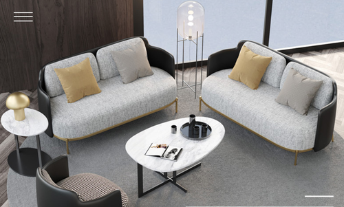 Modern Sofa with Coffee Table - كنب مودرن مع طاولة قهوة
