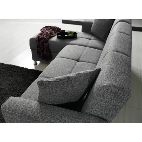 كنب زاوية رمادي فاخر 🛋️ - Luxury Grey Corner Sofa 🛋️
