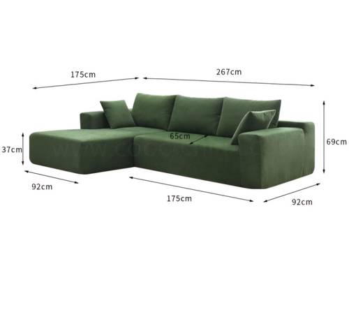 كنبة أريكة زاوية - Corner Sofa Couch