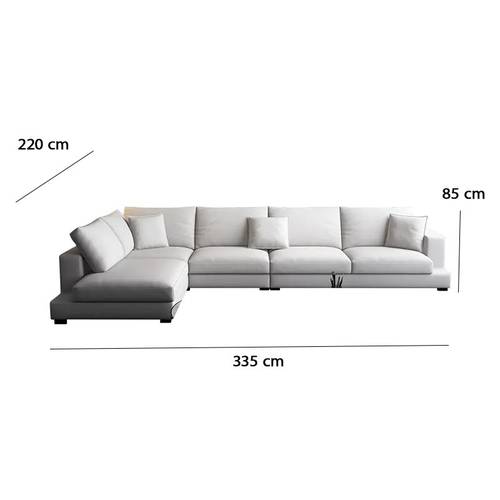 كنب زاوية بتصميم عصري - Modern Corner Sofa
