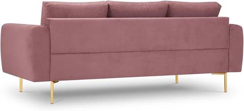 كنبة مقعدين خشب سويدي - زهري - Swedish Wood Loveseat - Pink
