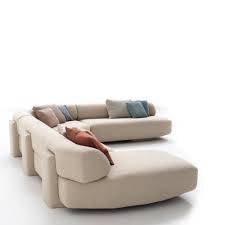 كنبة زاوية بوكليه وخشب سويدي - بيج - Beige Swedish Wood Boucle Corner Sofa
