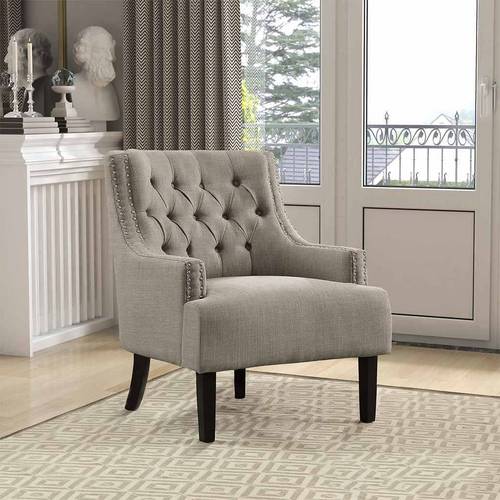 Accent Lor Chair - Light Beige