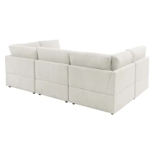 كنب زاوية فاخر بتصميم عصري - للراحة المثالية 🛋️ - Modern Design Luxury Corner Sofa - Perfect Comfort 🛋️