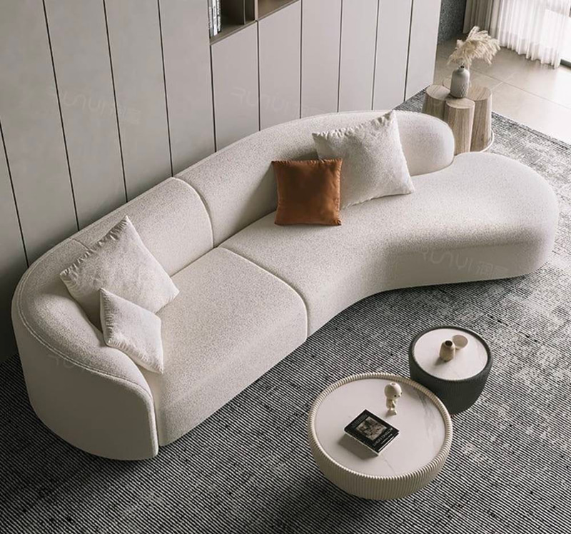 كنبة لونا المنحنية - Luna Curved Sofa
