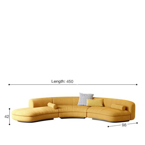 Modern Contemporary Corner Sofa - كنبه زاوية حديثة عصرية