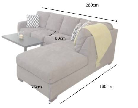 كنبة مخمل بني بخشب سويدي - Brown Velvet Sofa with Swedish Wood