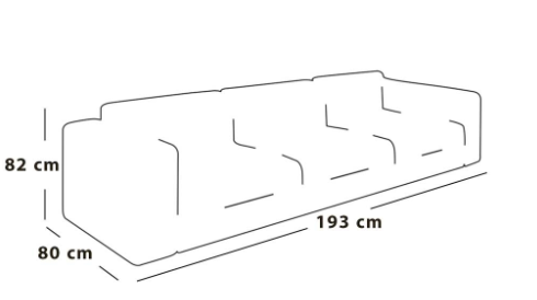 كنبة مقعدين خشب سويدي ومخمل - بني - Two-Seater Sofa Swedish Wood and Velvet - Brown

