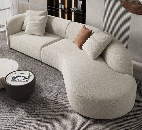 كنبة لونا المنحنية - Luna Curved Sofa
