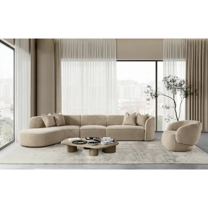 Modern Raya Living Room Set - طقم غرفة معيشة مودرن رايا
