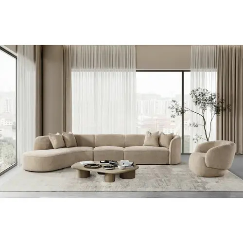 Modern Raya Living Room Set - طقم غرفة معيشة مودرن رايا
