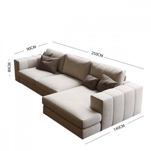 كنبة زاوية لغرفة المعيشة - Living Room Sectional Sofa
