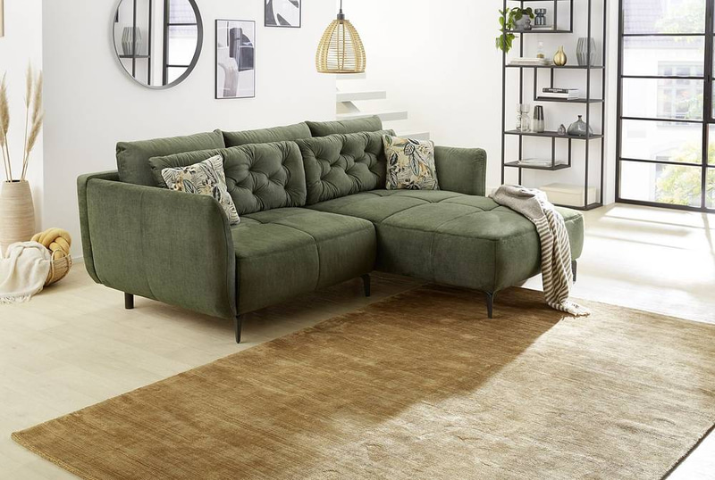 كنب ركني زاوية   L - L-Shaped Classic Corner Sectional Sofa