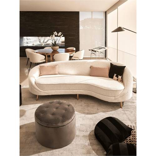  صوفا بيضاء فاخرة للمنزل 🛋️