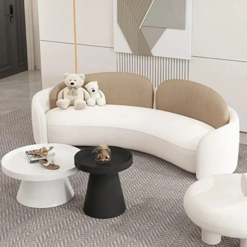 كنبة عصرية منحنية بتصميم مودرن – Curved Modern Sofa