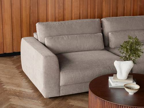 كنب ركني دائري زاوية قابل للتغير على شكل حرف L - L-Shaped Convertible Sectional Sofa Set
