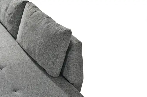Luxury Gray Corner Sofa - كنب زاوية فاخر رمادي اللون
