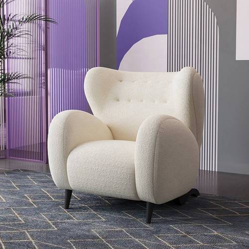 Swedish and Bockley Side Chair - White