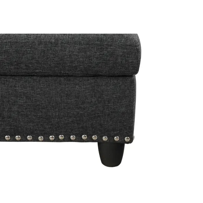 كنب زاوية فاخر بتصميم أنيق - Luxurious Corner Sofa with Elegant Design
