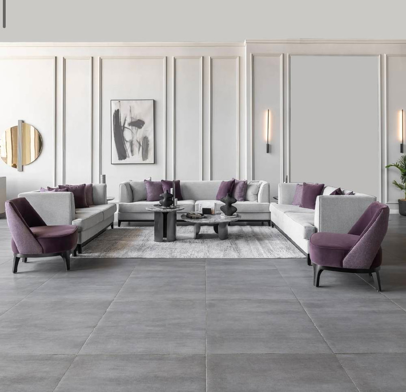 طقم كنب جوليان مكون من 5 قطع - Julian 5-Piece Sofa Set