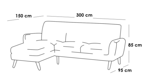 كنبة زاوية - مخمل - زهري - Pink Velvet Corner Sofa - Pink Velvet Corner Sofa - كنبة زاوية - مخمل - زهري
