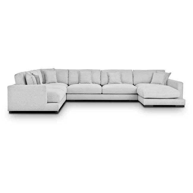 كنب ركني على شكل حرف U - U-Shape Sectional Sofa
