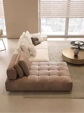 كنبة زاوية حرف L من متجر بيزناس - Biznas L-Shape Corner Sofa