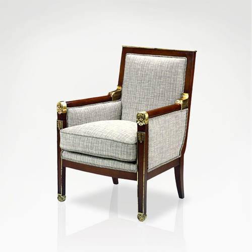 Classic antique chair - beige