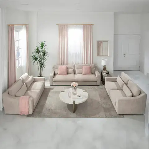 Dreamweaver 3-Piece Sofa Set - طقم كنب دريمويفر 3 قطع
