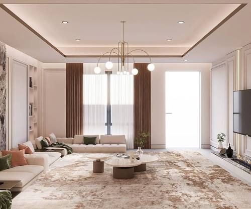 Lumiere Modern Luxury Majlis Floor Sofa Set - مجلس لوميير مودرن فاخر طقم كنب أرضي