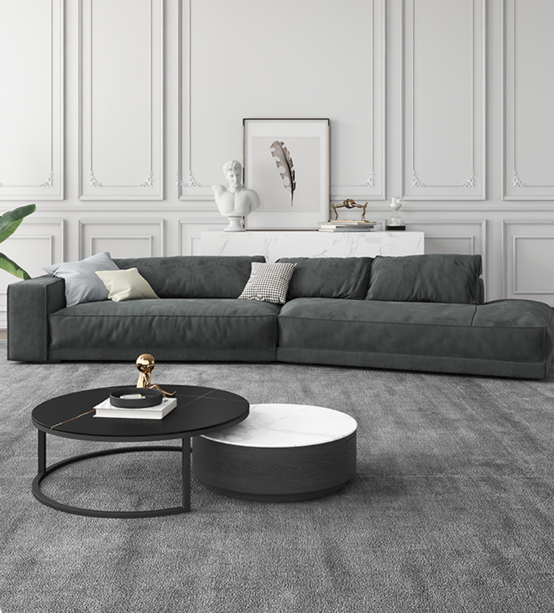 Sofa - أريكة - لون رمادي