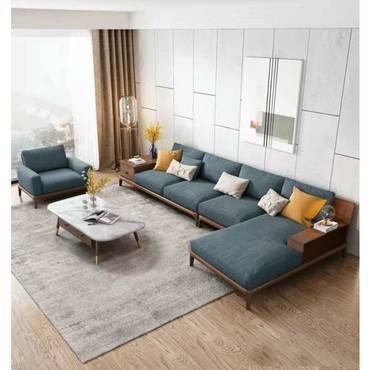 طقم كنب زاوية حرف L بيزناس - Bizans L Shape Corner Sofa Set