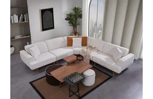 Luxury Ellora Sectional Sofa - ركن أليورا الفاخر