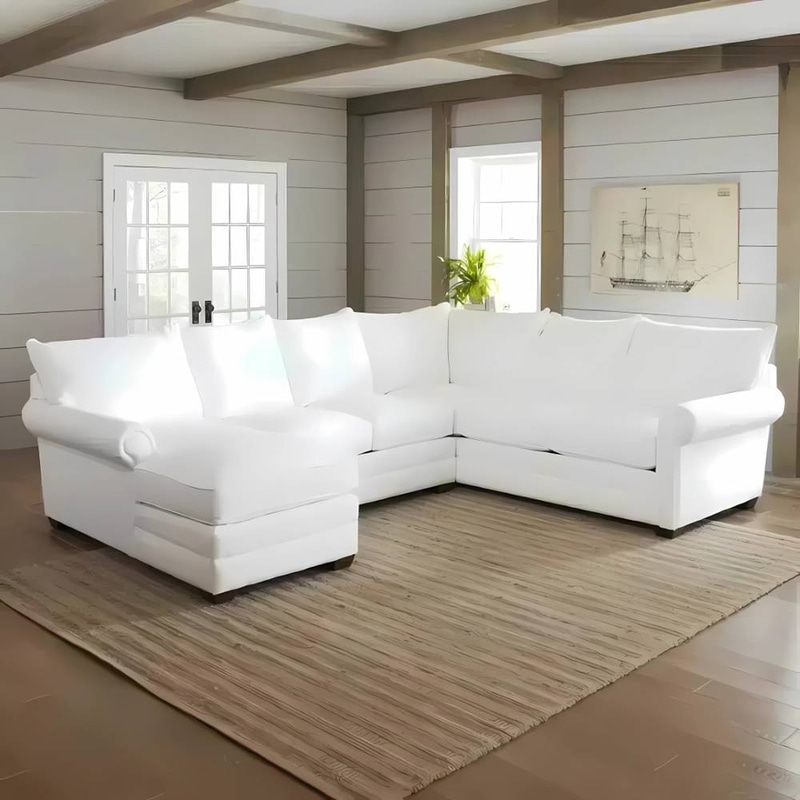 Modern U-Shape Sectional Sofa - كنب ركني عصري على شكل حرف U
