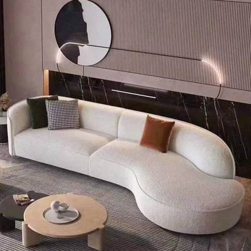 كنبة 310x80x110x75 سم - بيج - Beige Sofa 310x80x110x75 cm
