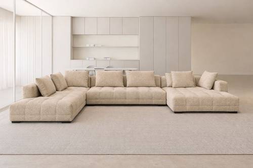 Aura Beige Sofa