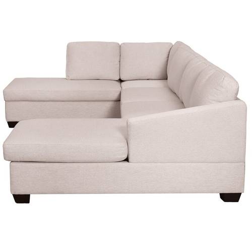Modern U-shaped Sectional Sofa - كنب ركني عصري على شكل حرف U