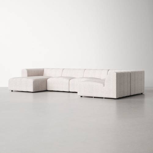 كنبة ركنية فاخرة بتصميم عصري - موديل “الضيافة الملكية” - Luxury Modern Corner Sofa “Royal Hospitality” Model
