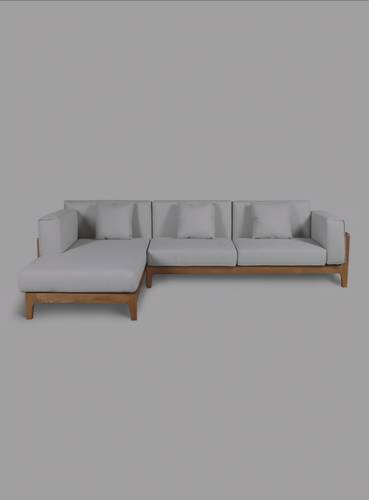 أريكة سرير 3 مقاعد مريحة على شكل حرف L - Comfortable L-shaped 3-seater Sofa Bed
