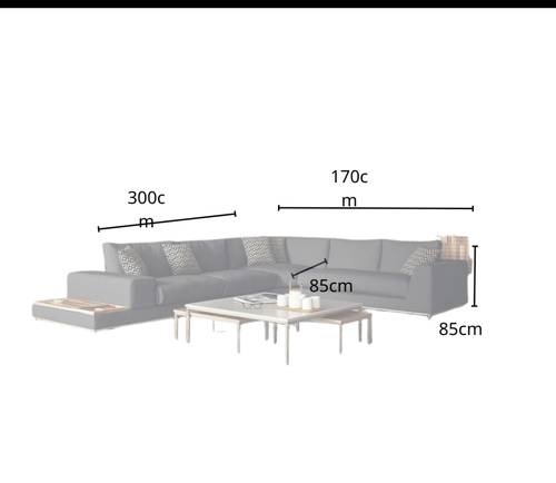 كنبة زواية - Corner Sofa