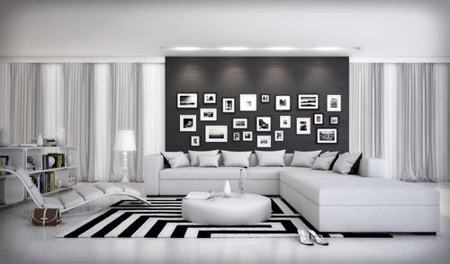 كنبة زاوية الصالة الانيقة - Elegant Living Room Corner Sofa

