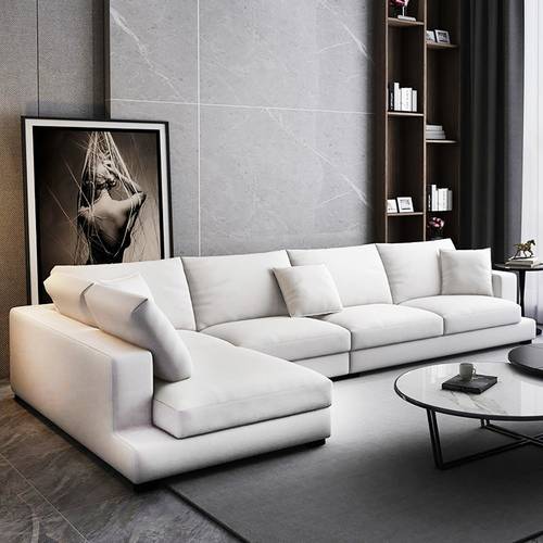 كنب ركني زاوية فاخر على شكل حرف L - Luxury L-shaped Sectional Corner Sofa