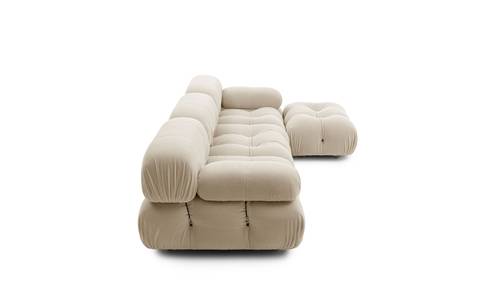 كنب ركني مودرن أنيق زاوية على شكل حرف L - Modern Elegant L-shaped Corner Sectional Sofa