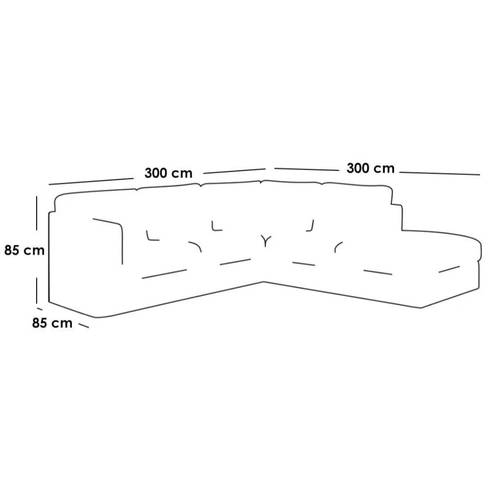 كنبة أريكة زاوية - Corner Sofa Couch