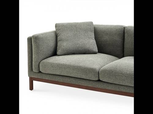 كنب ركني زاوية على شكل L اريكة استرخاء قابلة للتقسيم - L-Shaped Sectional Sofa Convertible Couch
