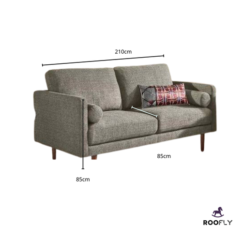 Luxury Grey Living Room Sofa - كنبة رمادية فاخرة للمعيشة

