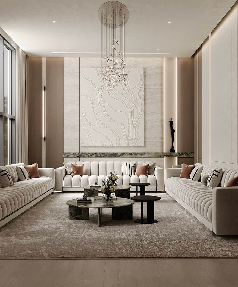 Elegance Luxury Modern Sofa Set - طقم كنب إيليجانس فاخر مودرن